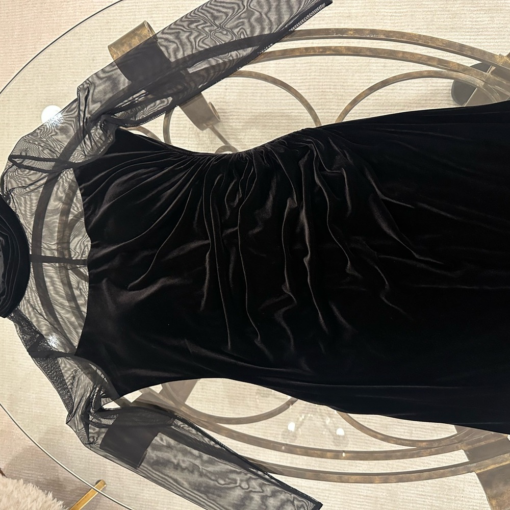 Eliza J Black Long Sleeve Dress - Picture 7 of 9